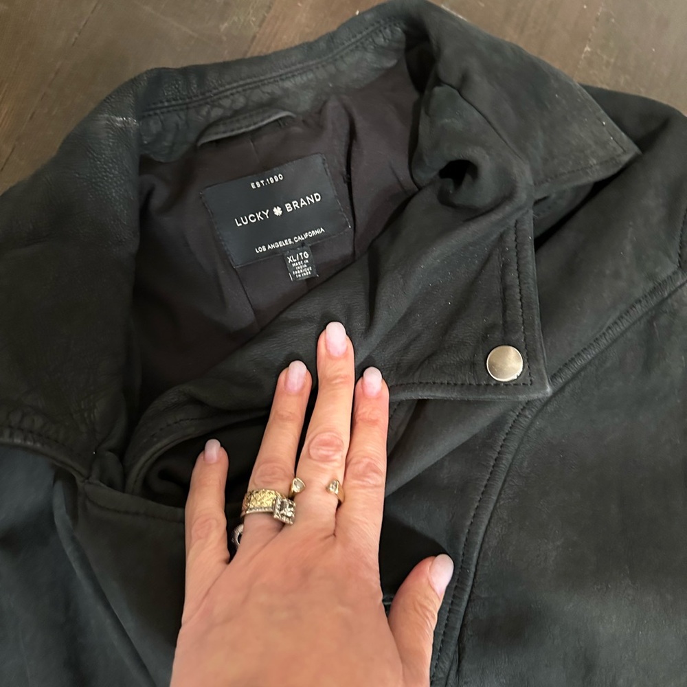 Lucky brand suede jacket